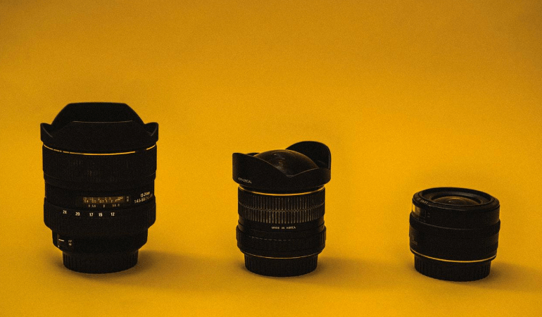 Three types of lenses