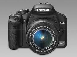 Canon EOS 450D SLR Camera